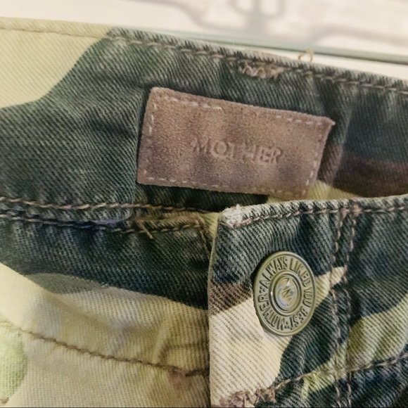 Mother No Zip Misfit Double Time Camo stripe jogger pants - Picture 9 of 11